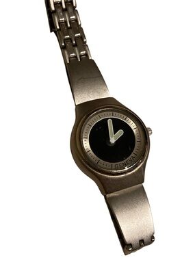 Geneva Silver-Tone Bracelet Watch